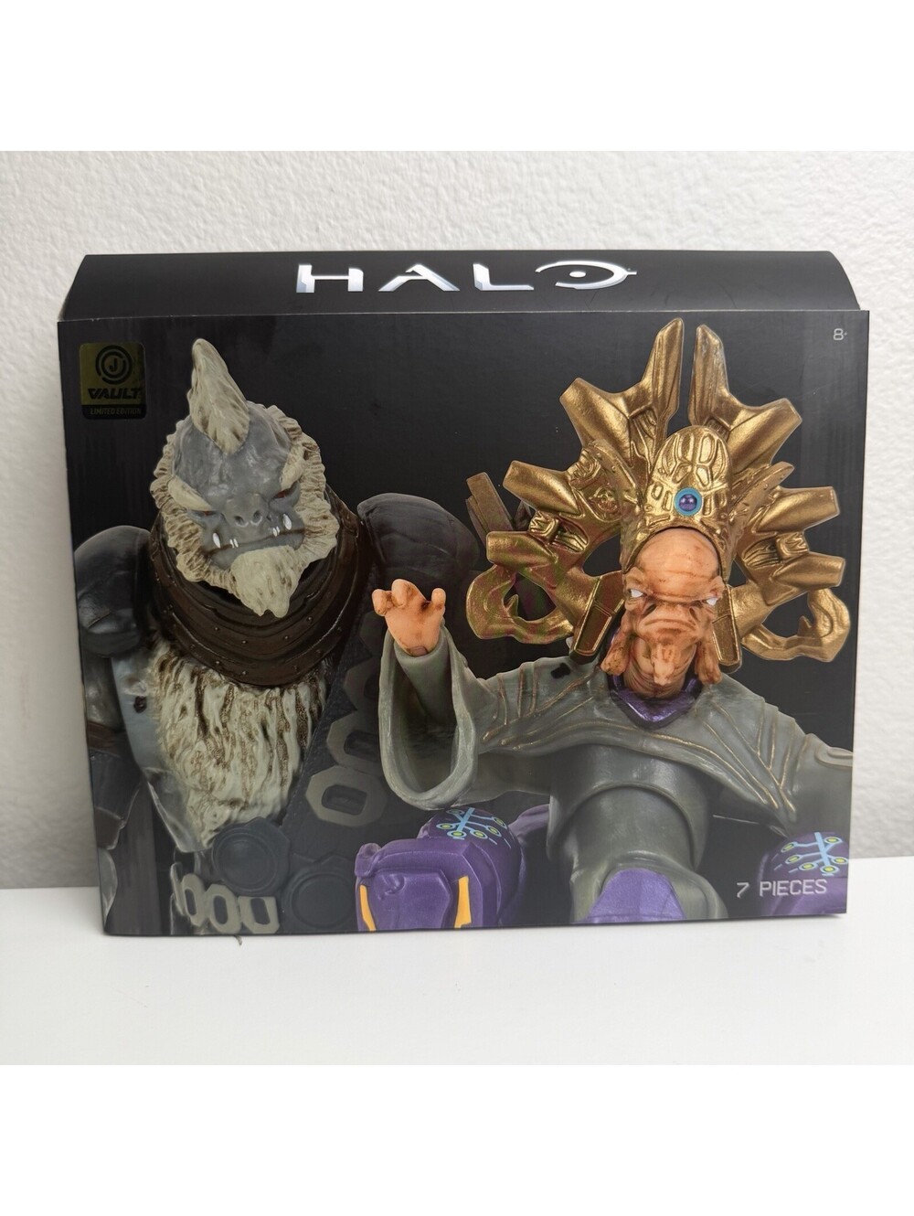 Tartarus and Prophet of Mercy 2 Pack Jazwares 1/18 NEW World of halo Vault